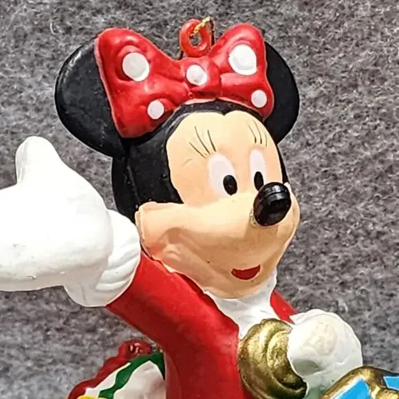 Vintage Mickey & Minnie Mouse Goofy And Donald Duck Christmas Holiday Ornaments - Picture 7 of 16